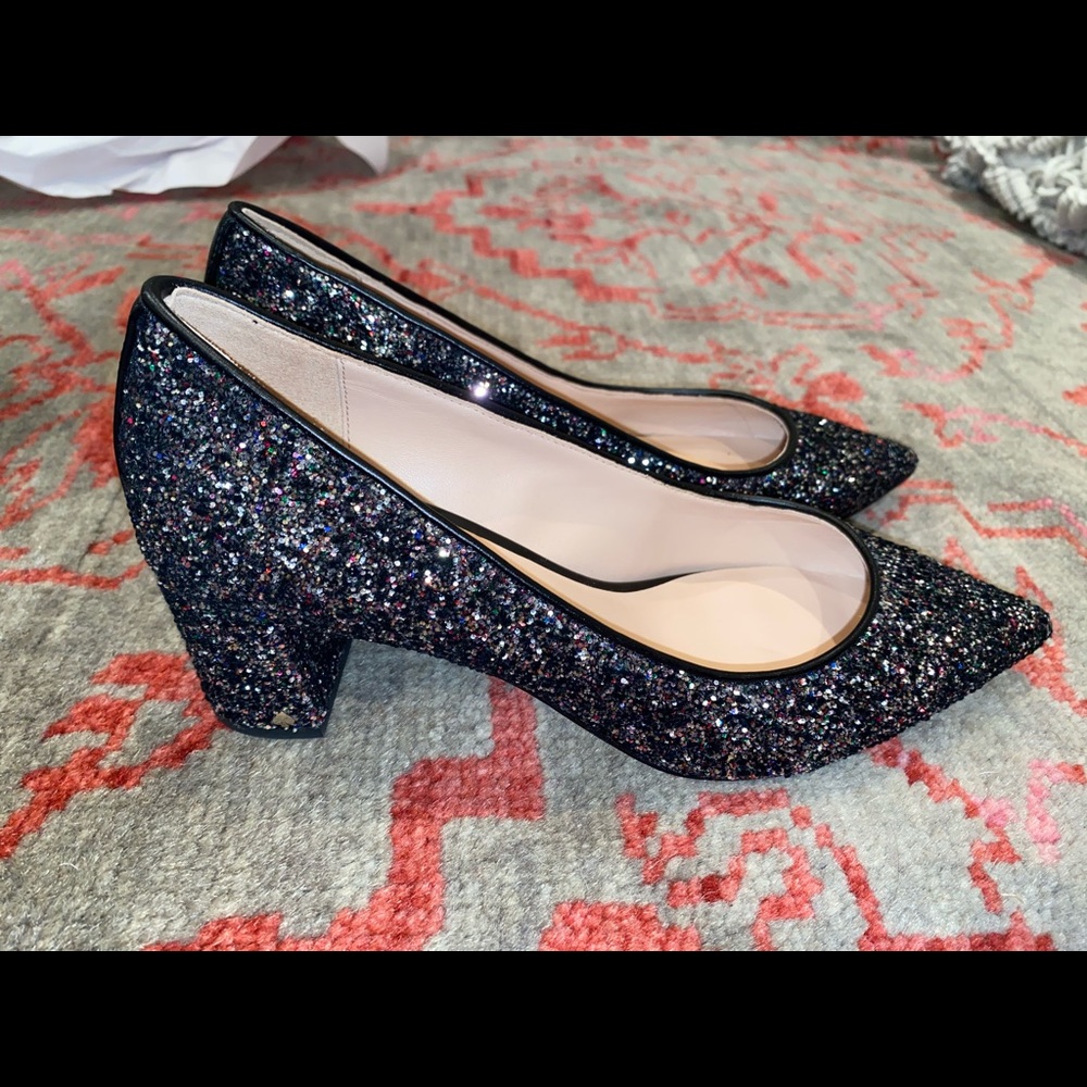 Kate spade glitter high heals